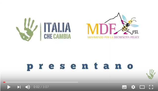 Documentario bike tour della Decrescita Felice 2016 Documentario bike tour 2016